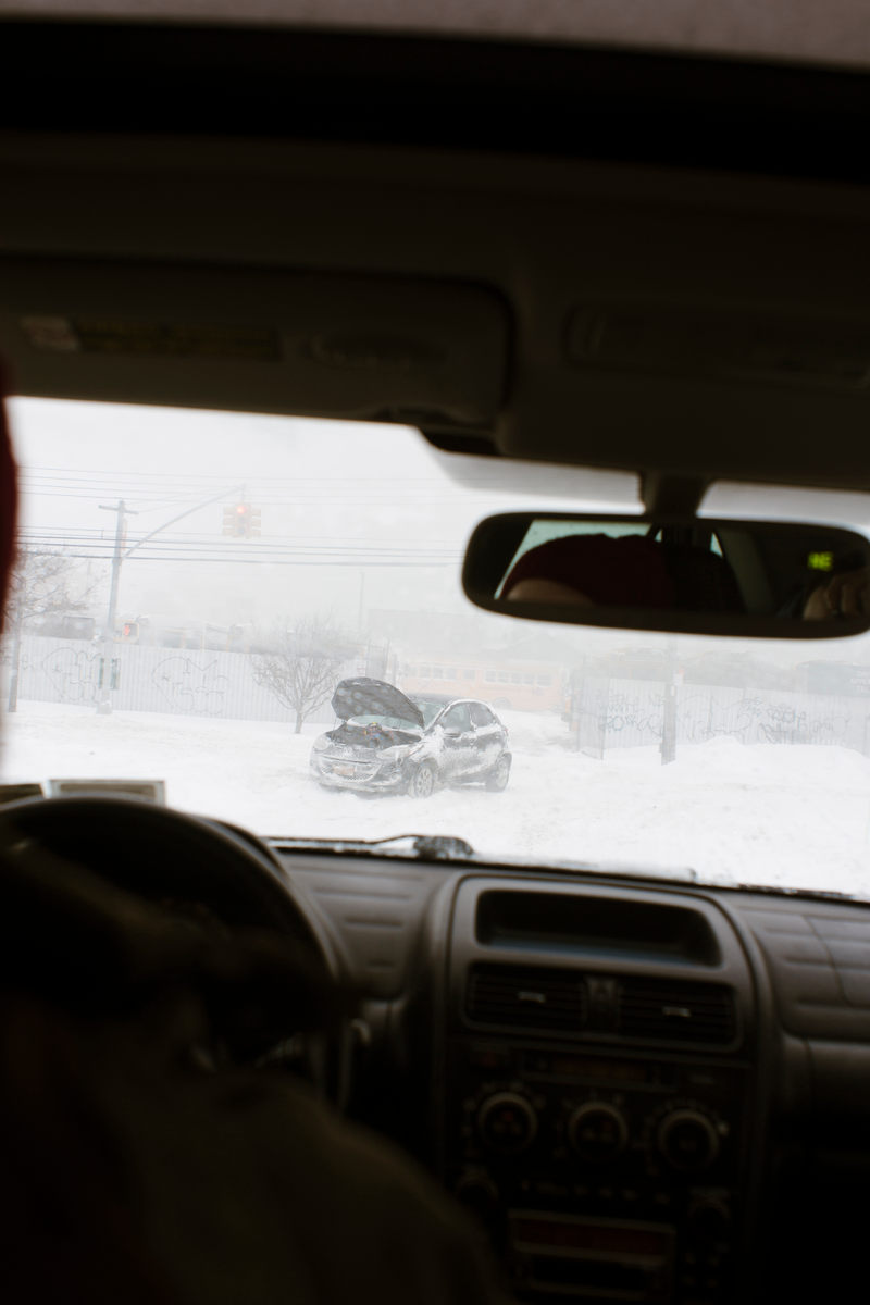 He got going the second we got out to help him.
